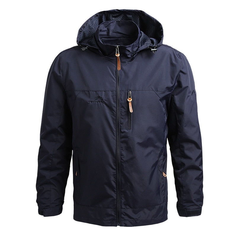 Maximilian | Atmungsaktive Regenjacke Herren wasserdicht Herbst