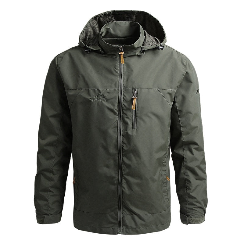 Maximilian | Atmungsaktive Regenjacke Herren wasserdicht Herbst