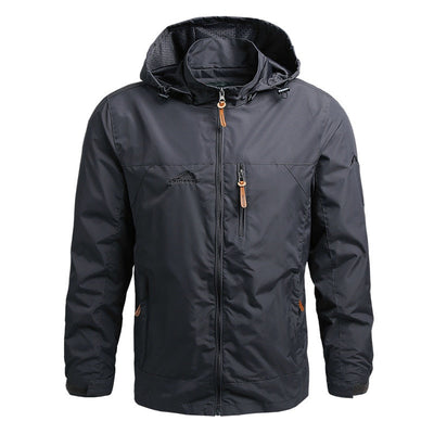 Maximilian | Atmungsaktive Regenjacke Herren wasserdicht Herbst