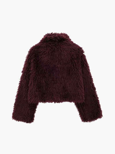 Mia | Elegante Kunstpelzjacke für Damen Herbst