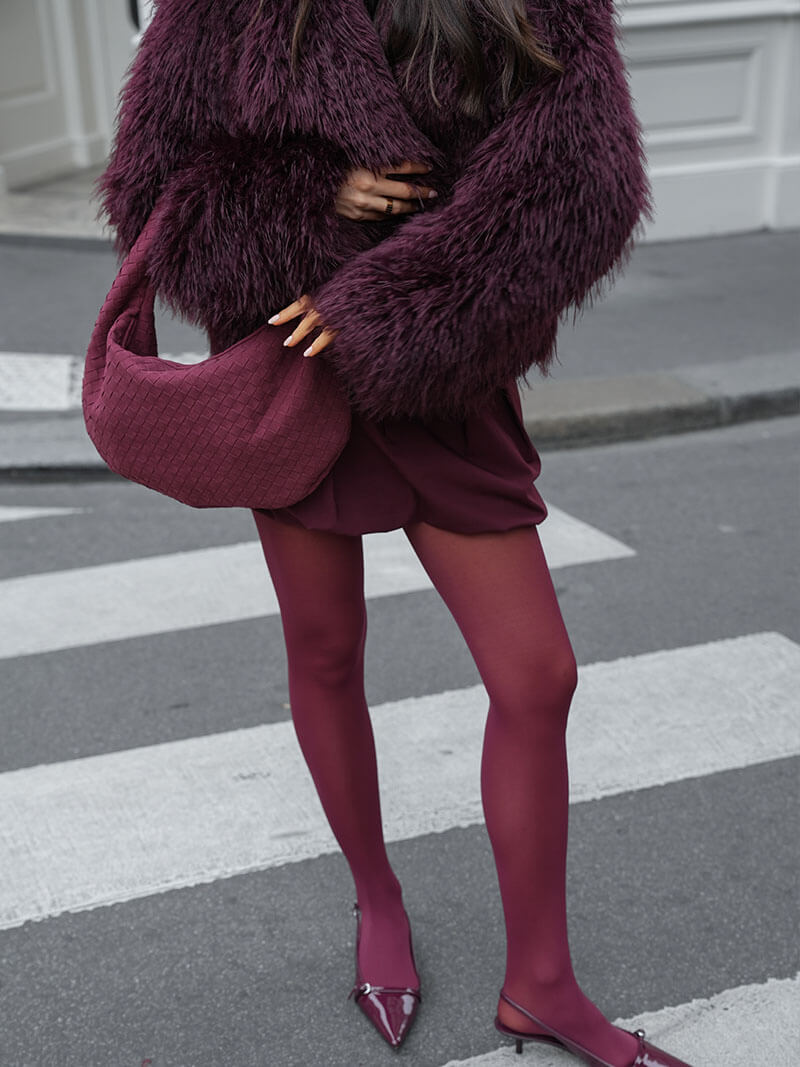 Mia | Elegante Kunstpelzjacke für Damen Herbst