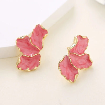 Micara | Elegante Ohrringe Gold für Damen glänzend