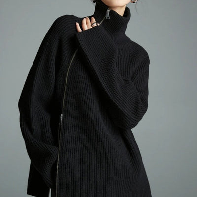 Michelle | Warmer Rollkragenpullover für Damen Winter