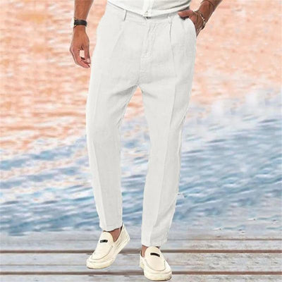 Oliver | Atmungsaktive Herrenhose für Sommer schlank