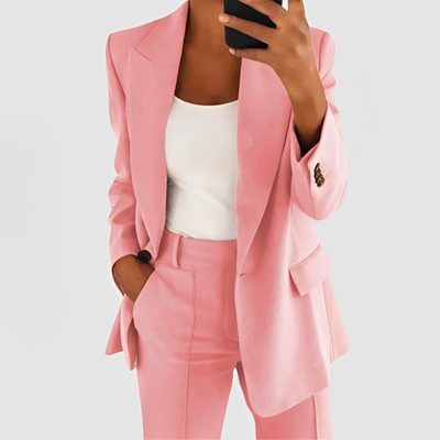 Patry | Elegantes Blazer für Damen Business Baumwolle-Seide