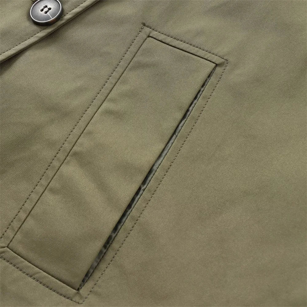 Ralf | Eleganter Trenchcoat für Herren Herbst