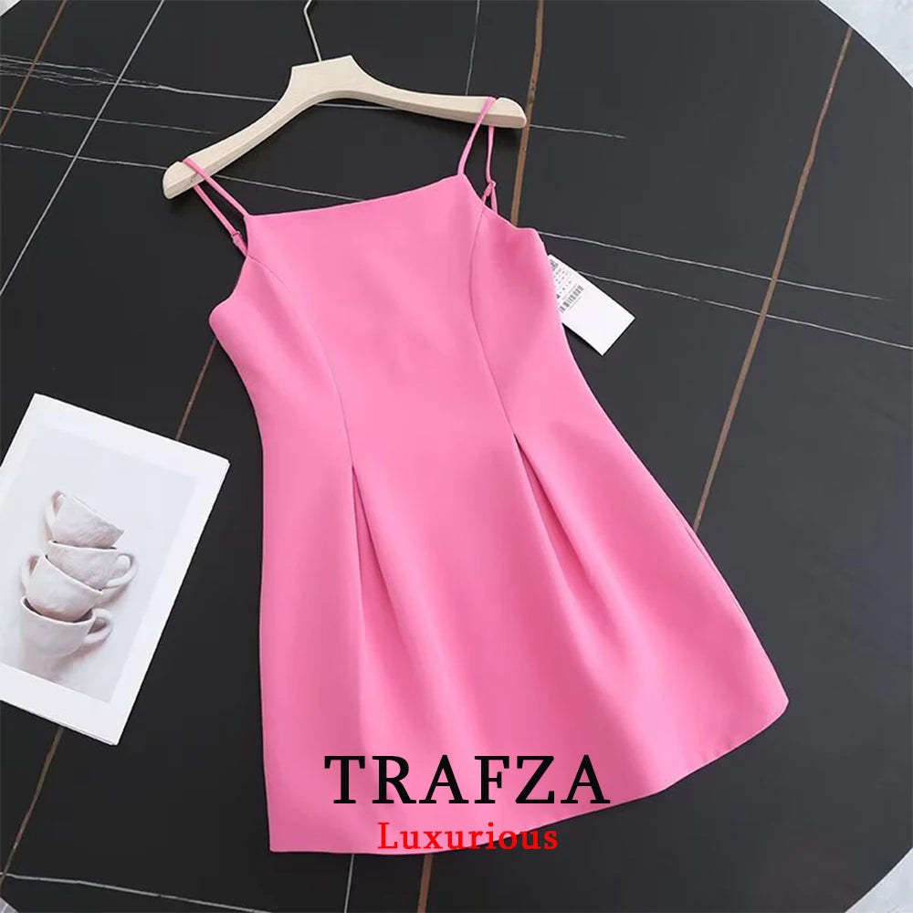 Pinkes Sommerkleid