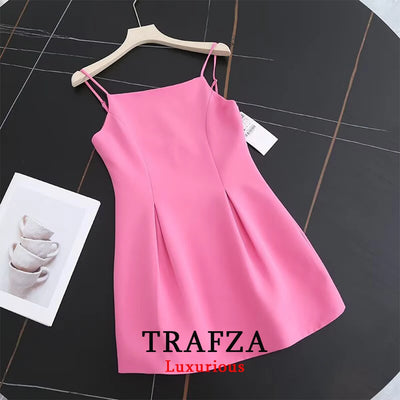Pinkes Sommerkleid