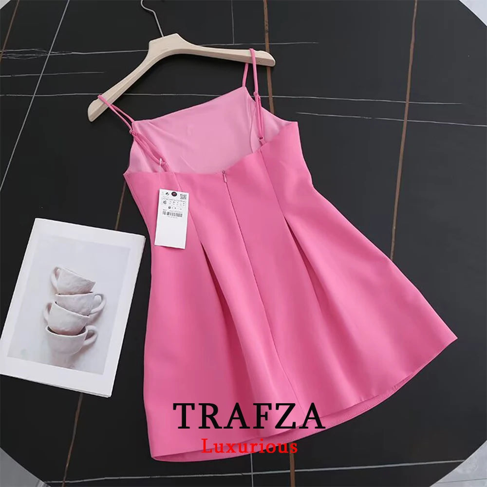 Pinkes Sommerkleid
