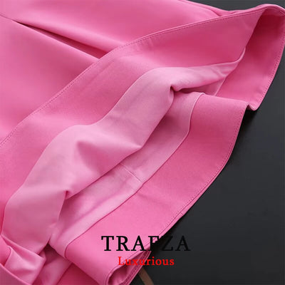 Pinkes Sommerkleid