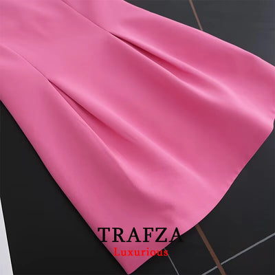 Pinkes Sommerkleid