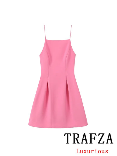 Pinkes Sommerkleid