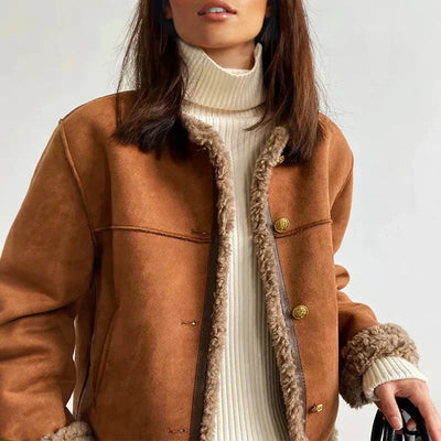 Rosalie | Elegante Damenjacke aus Schafsleder Winter