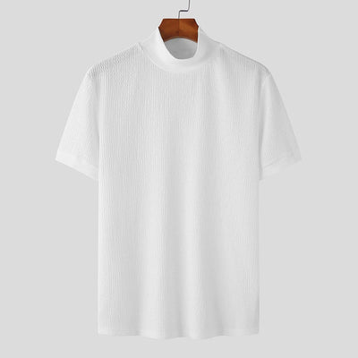 Variant image for Herren T-Shirt Schwarz Größe M Baumwolle Kurzarm Casual Style-1