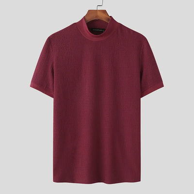 Variant image for Herren T-Shirt Schwarz Größe M Baumwolle Kurzarm Casual Style-2