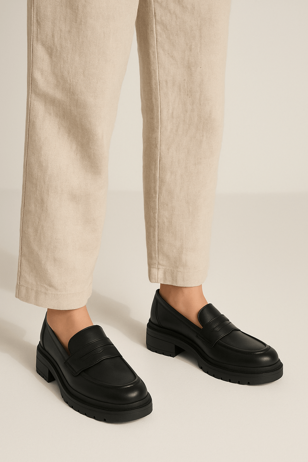 Sjoerd | Elegante Lederloafers für Herren mit Profilsohle