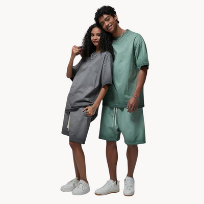 SANJO – Stonewash Gradient Set aus Baumwolle