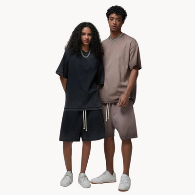 SANJO – Stonewash Gradient Set aus Baumwolle