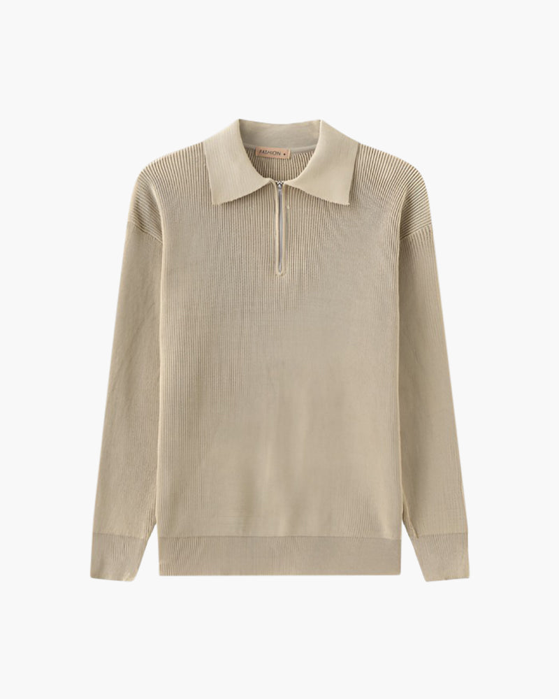 Strickpullover Half-Zip