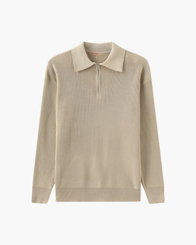 Strickpullover Half-Zip