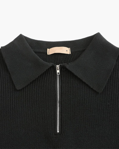 Strickpullover Half-Zip