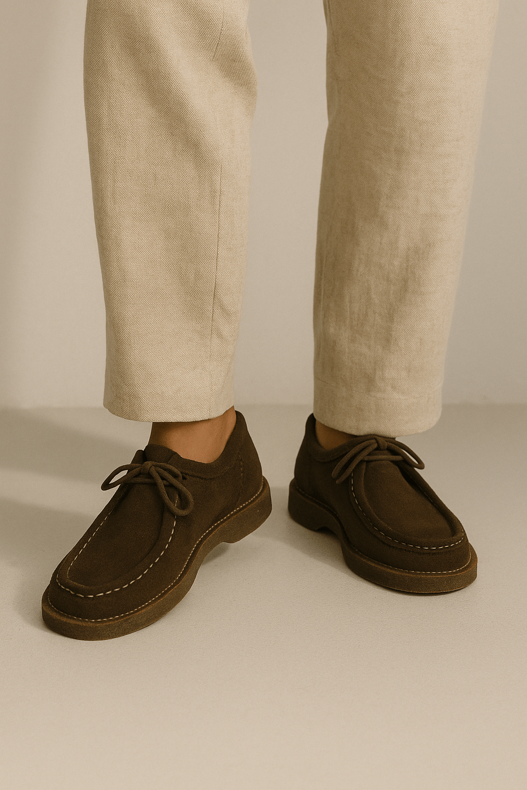 Theodore | Elegante Schnürschuhe für Herren Wildleder