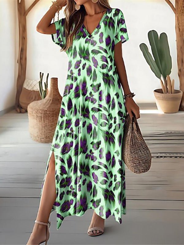 CARINA Maxikleid mit Muster