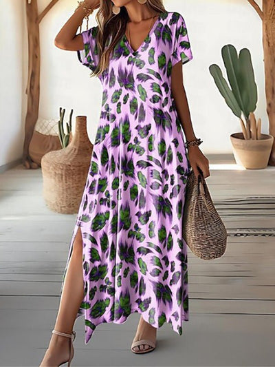 CARINA Maxikleid mit Muster