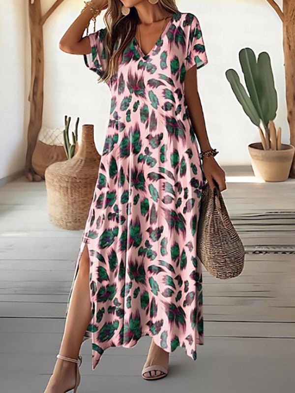 CARINA Maxikleid mit Muster