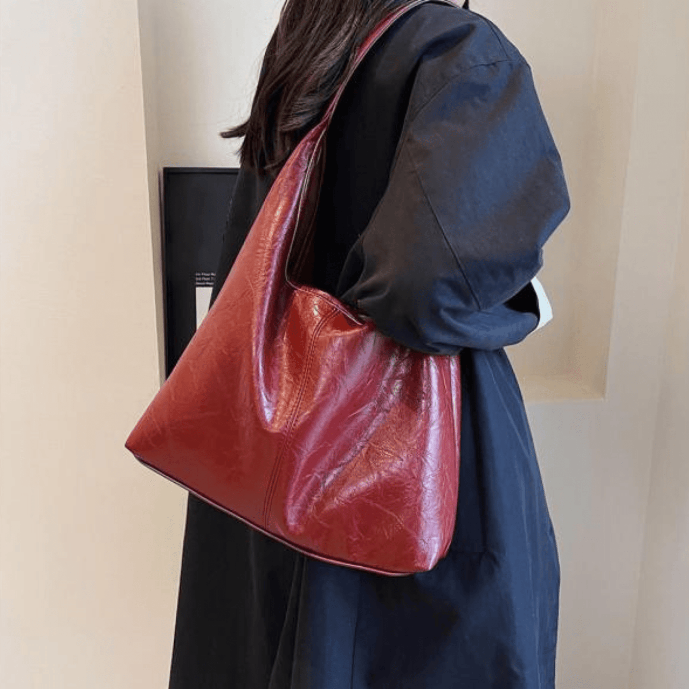 Ylona | Elegante Vintage Schultertasche für Damen robust
