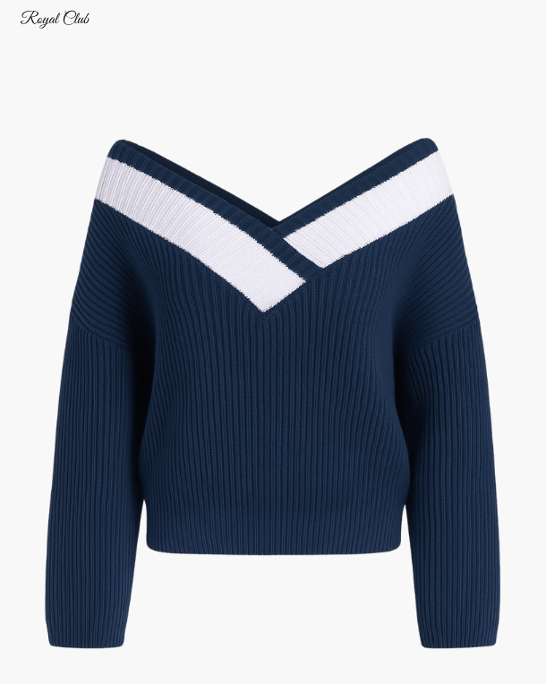 Damenpullover Schulterfrei