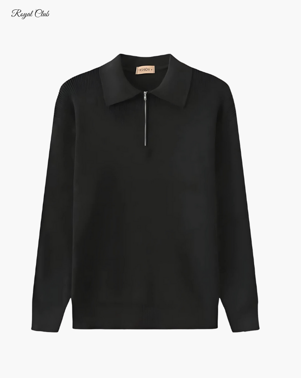 Strickpullover Half-Zip