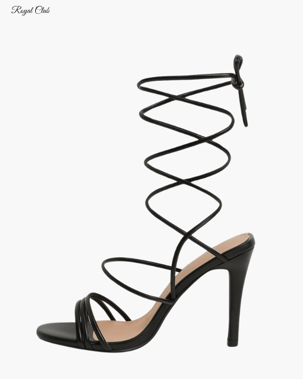 High Heels mit Schnürung
