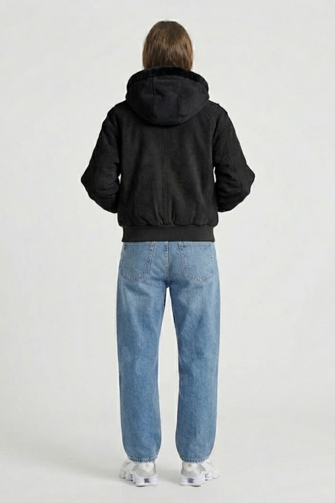 Mauro | Warme Oversized-Jacke für Damen Herbst mit Kunstfell