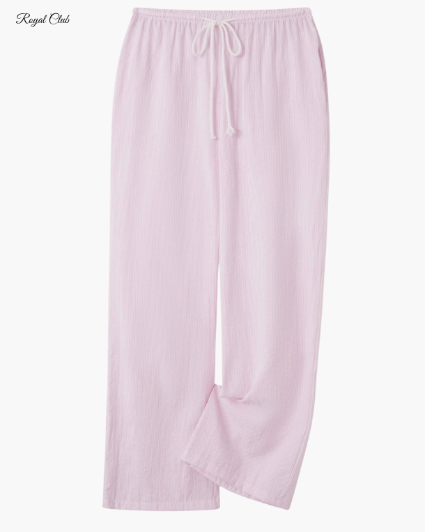 Louzi - Weite Stoffhose