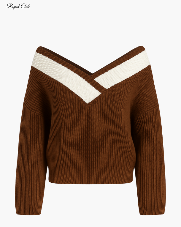 Damenpullover Schulterfrei