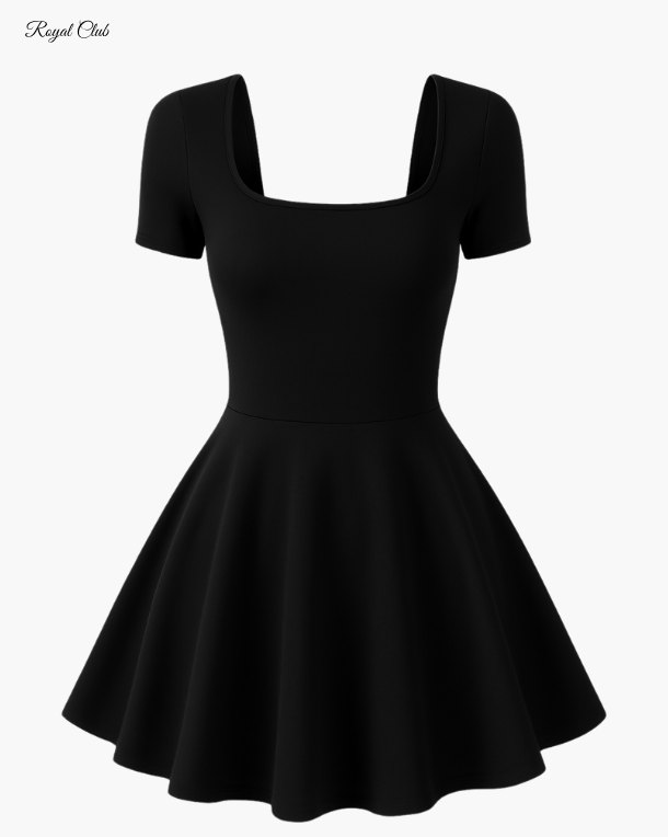 Sommerkleid mit Ausschnitt